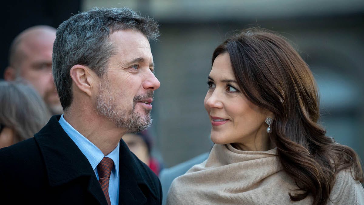Kong Frederik og dronning Mary. 