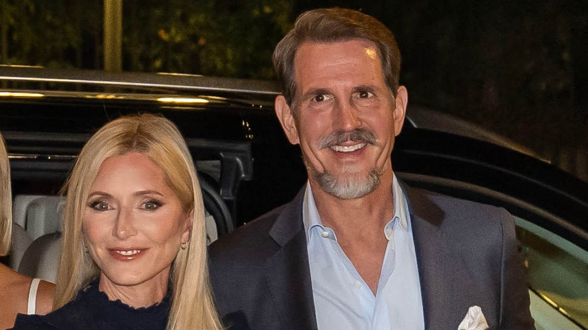 Pavlos med hustruen Marie-Chantal.