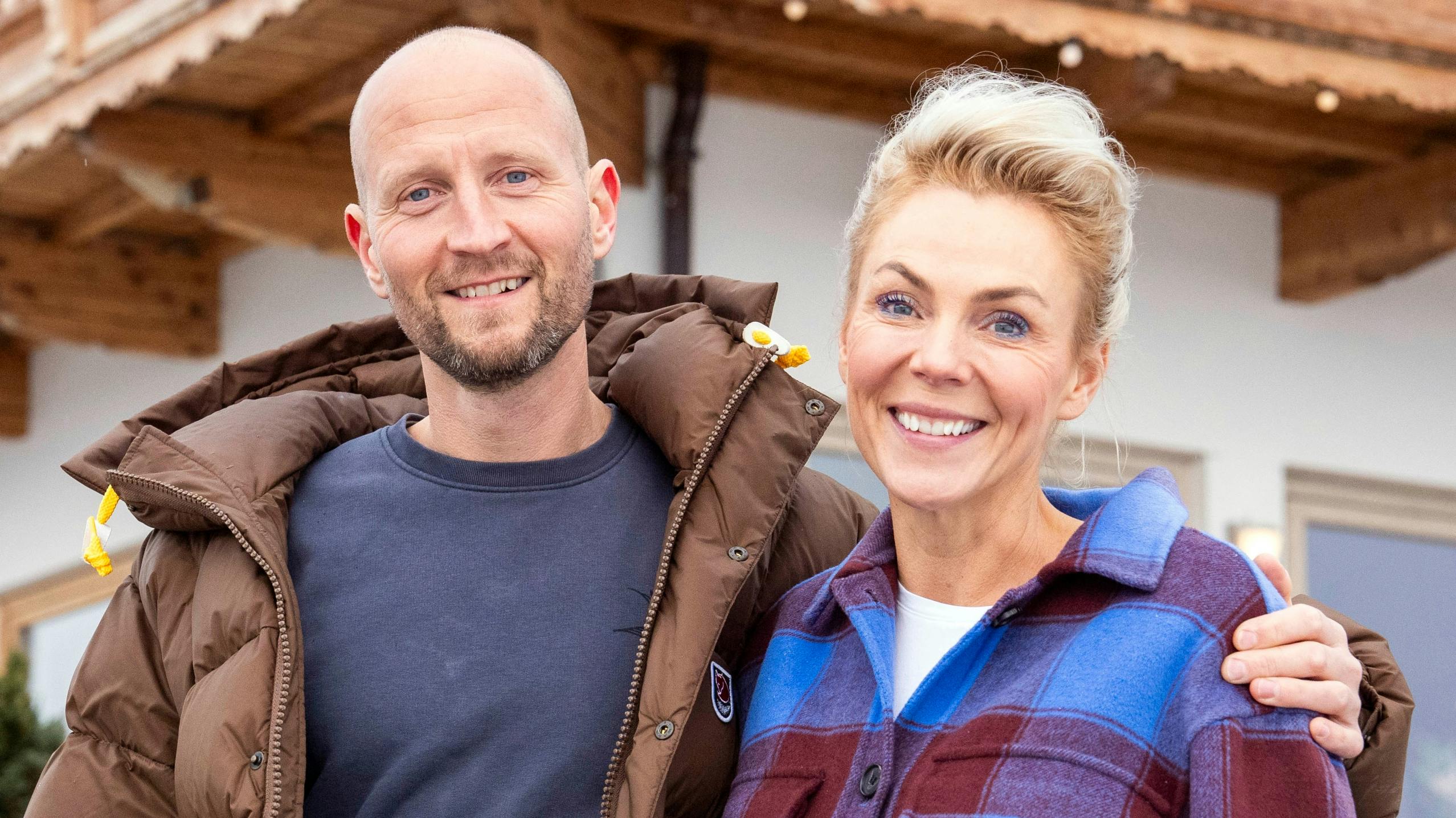 Lene Beier og ægtemanden Anders.