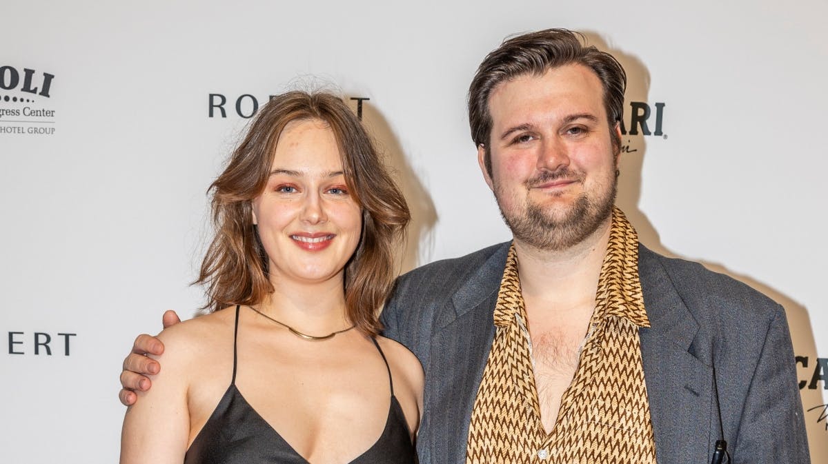 Nicolai Jørgensen og Stine Winther.