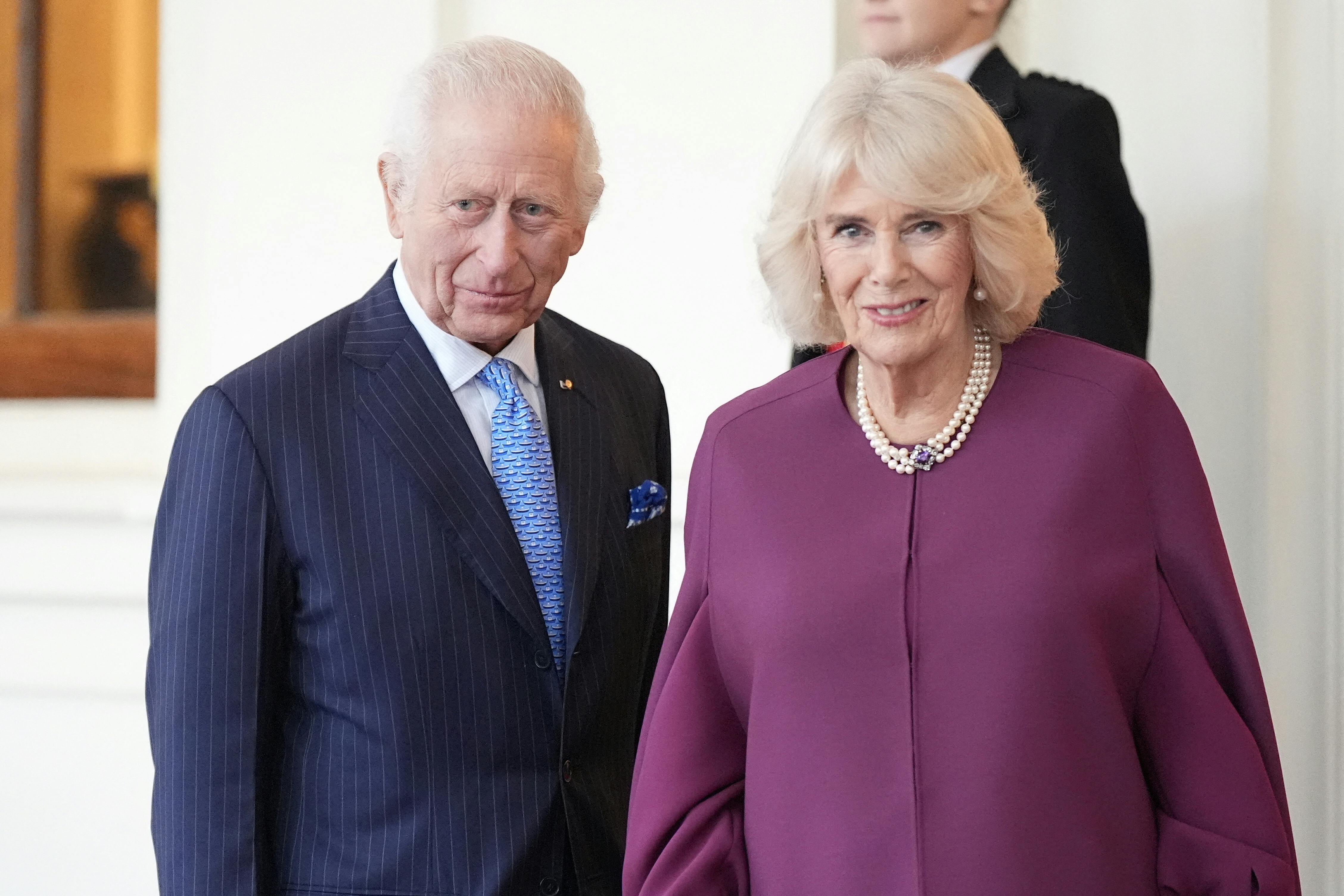 Kong Charles og dronning Camilla.