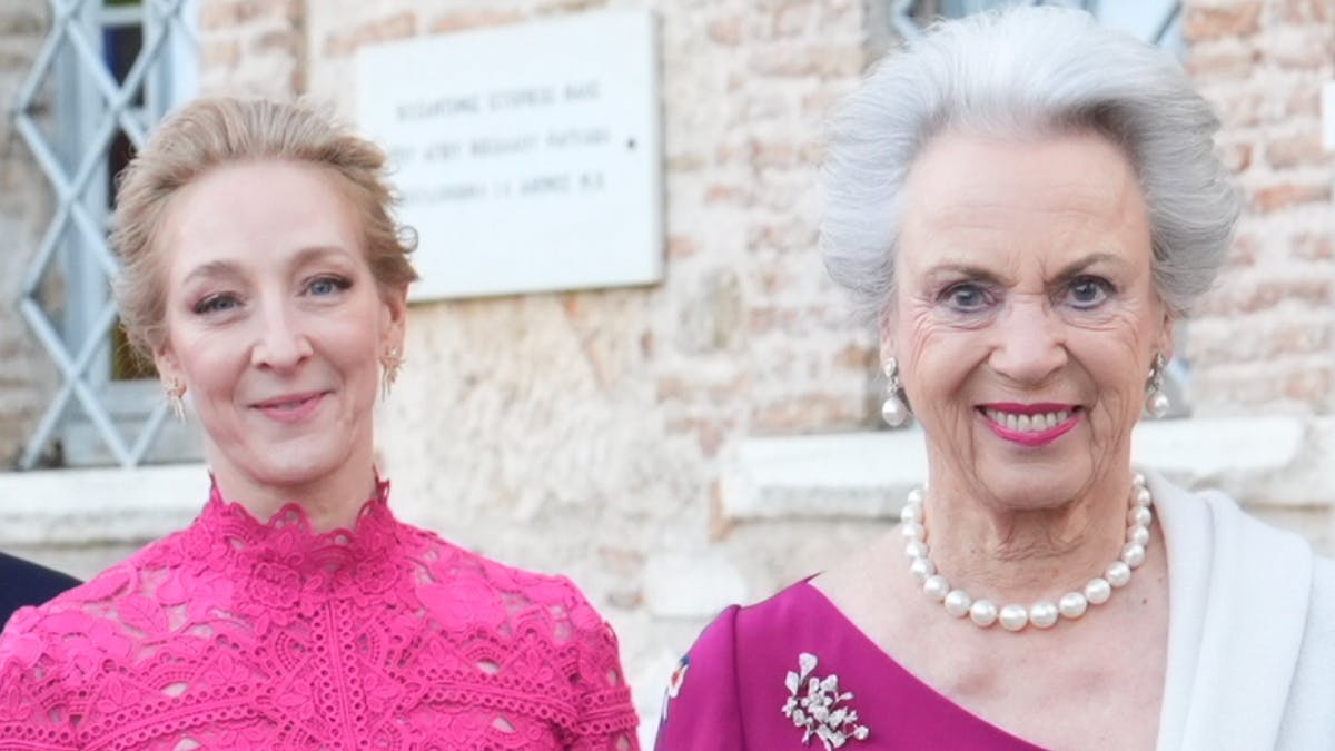 Prinsesse Alexandra og prinsesse Benedikte