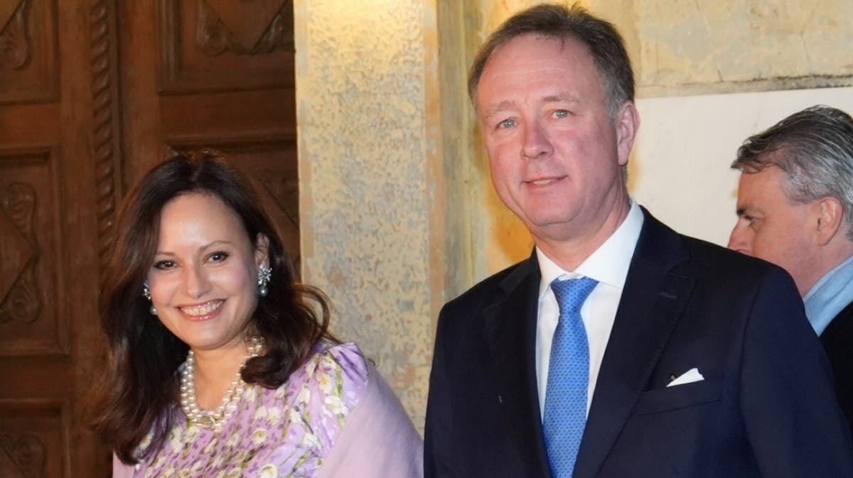 Prinsesse Carina og prins Gustav