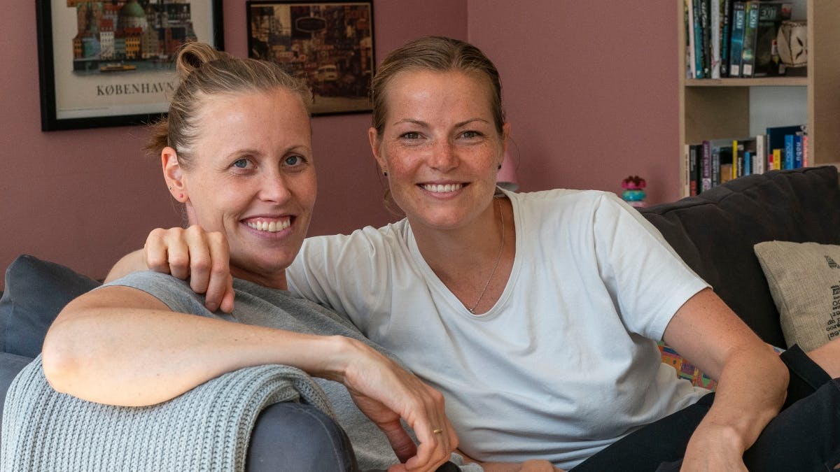 Kamilla Rytter Juhl og Christinna Pedersen