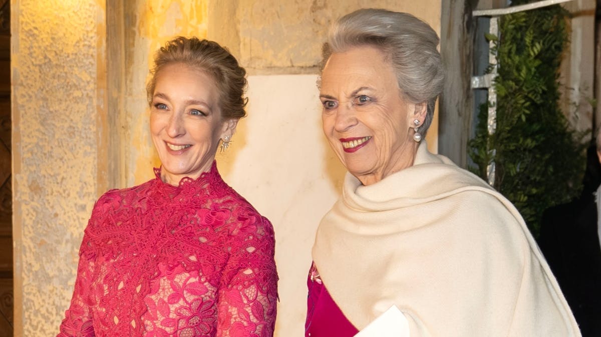 Prinsesse Alexandra og prinsesse Benedikte