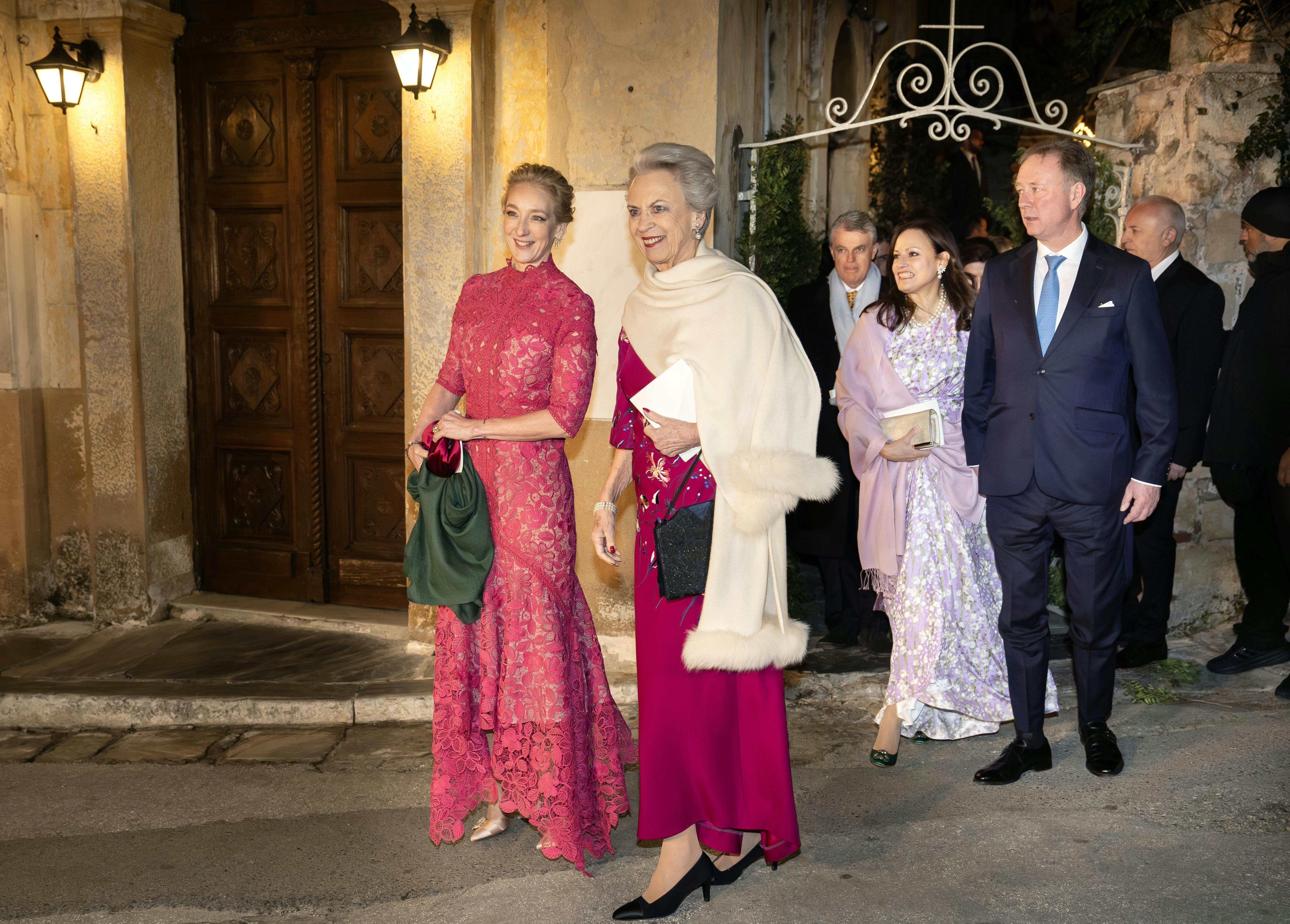 Prinsesse Benedikte med Alexandra, Gustav og Carina