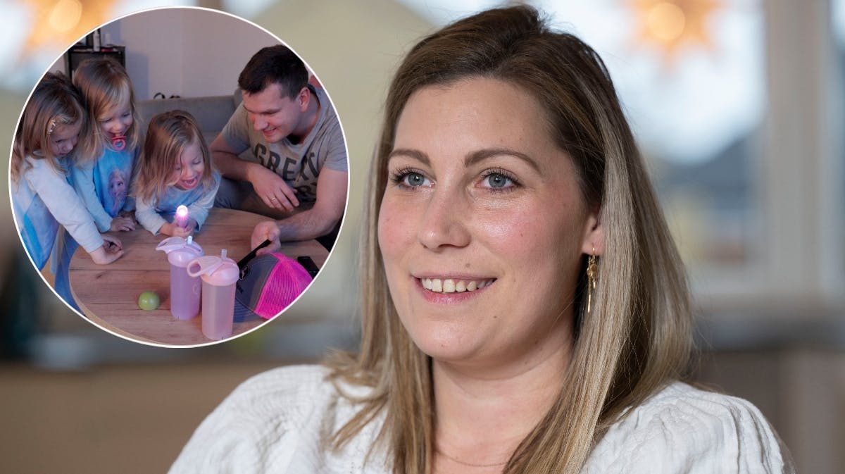 Anna og Mads fra "Tillykke, I skal have trillinger". 