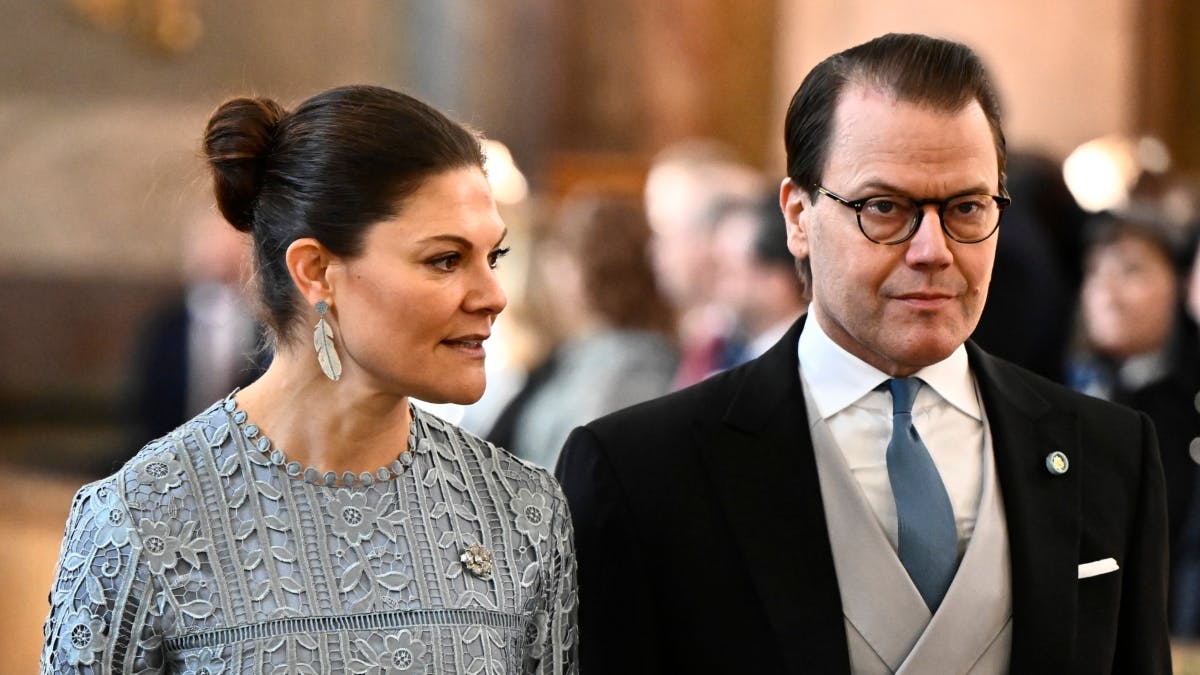 Kronprinsesse Victoria&nbsp;og prins Daniel