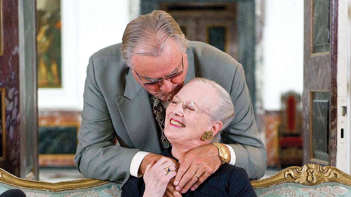 Prins Henrik og dronning Margrethe. 