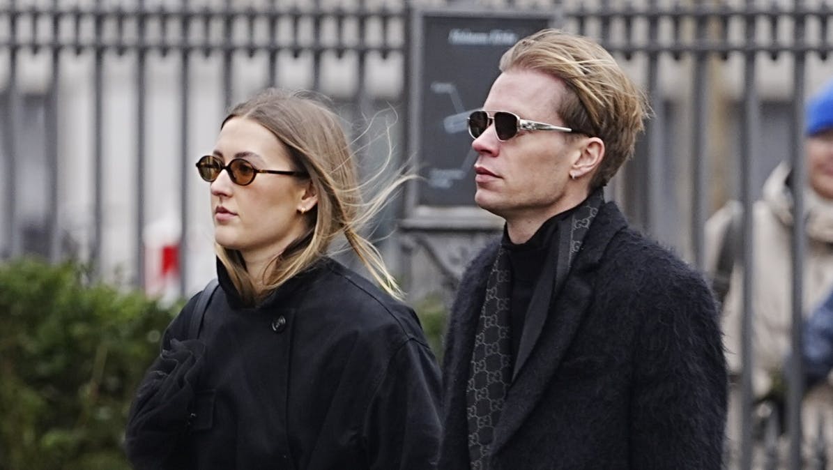 Peter Christensen er blevet begravet: Derfor deltog Nikoline og Søren ...