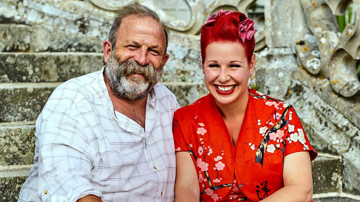 Dick og Angel Strawbridge.