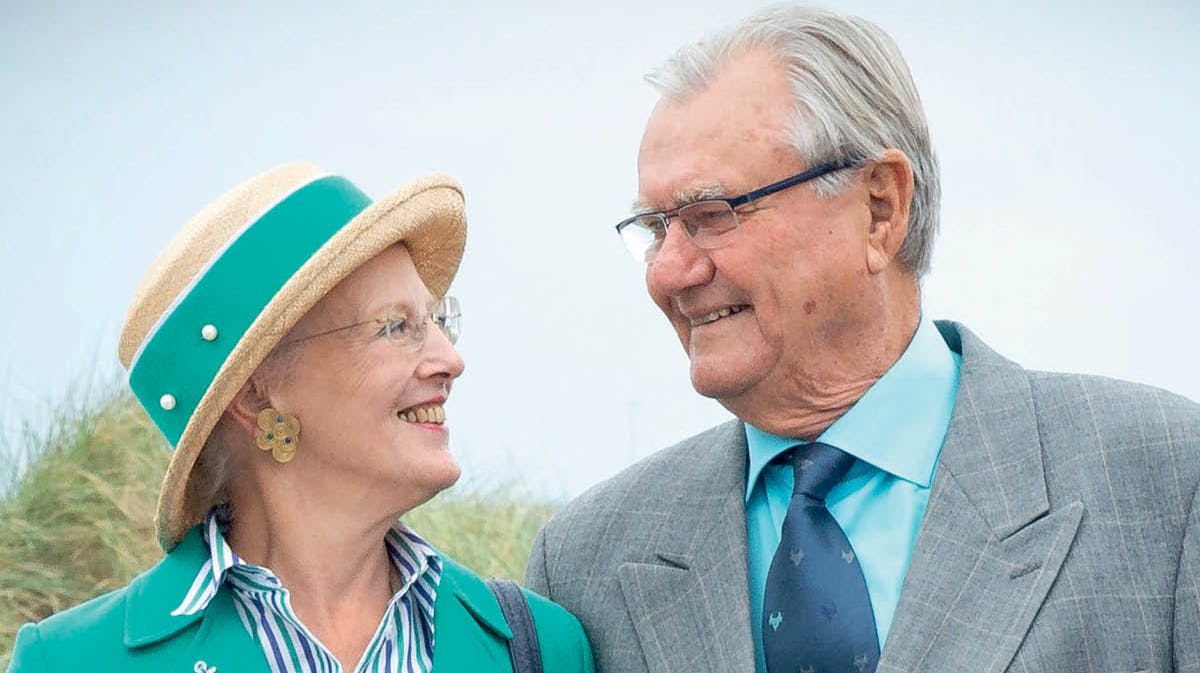 Dronning Margrethe og prins Henrik.