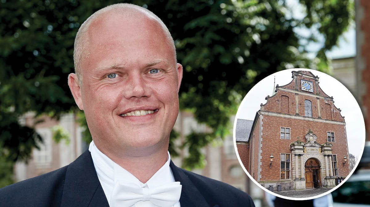 Peter Christensen blev begravet fra Holmens Kirke den 13. febuar.