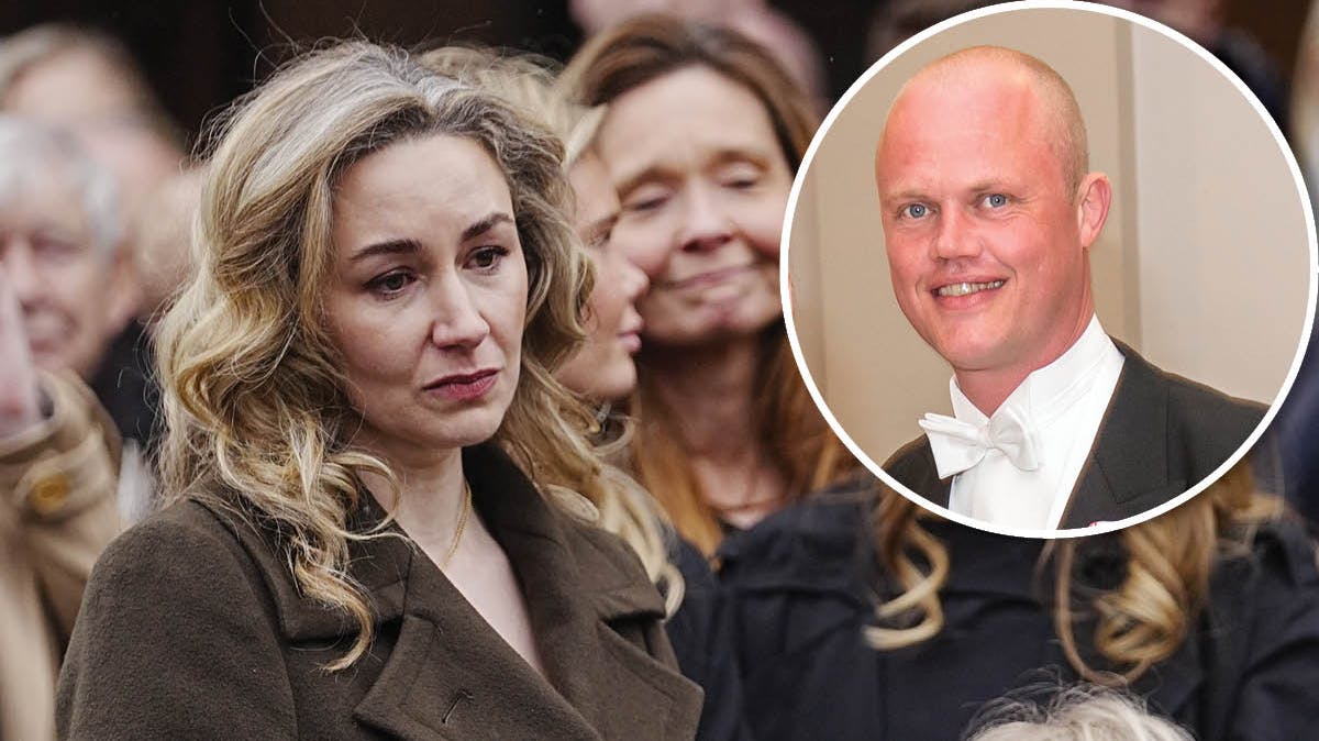 Josefine Kofoed tog torsdag afsked med sin elskede Peter.