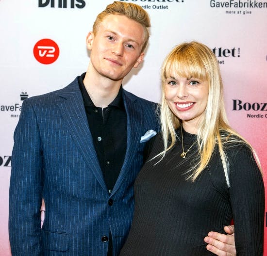 Jenna og Albert August Harson.