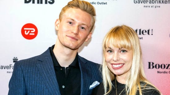 Jenna og Albert August Harson.