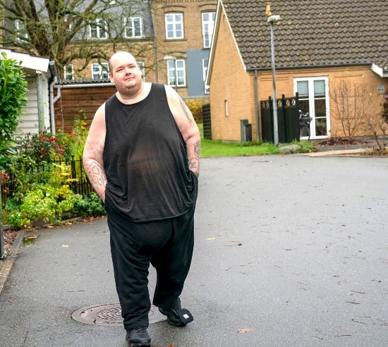 Stefan Jepsen på gåtur.