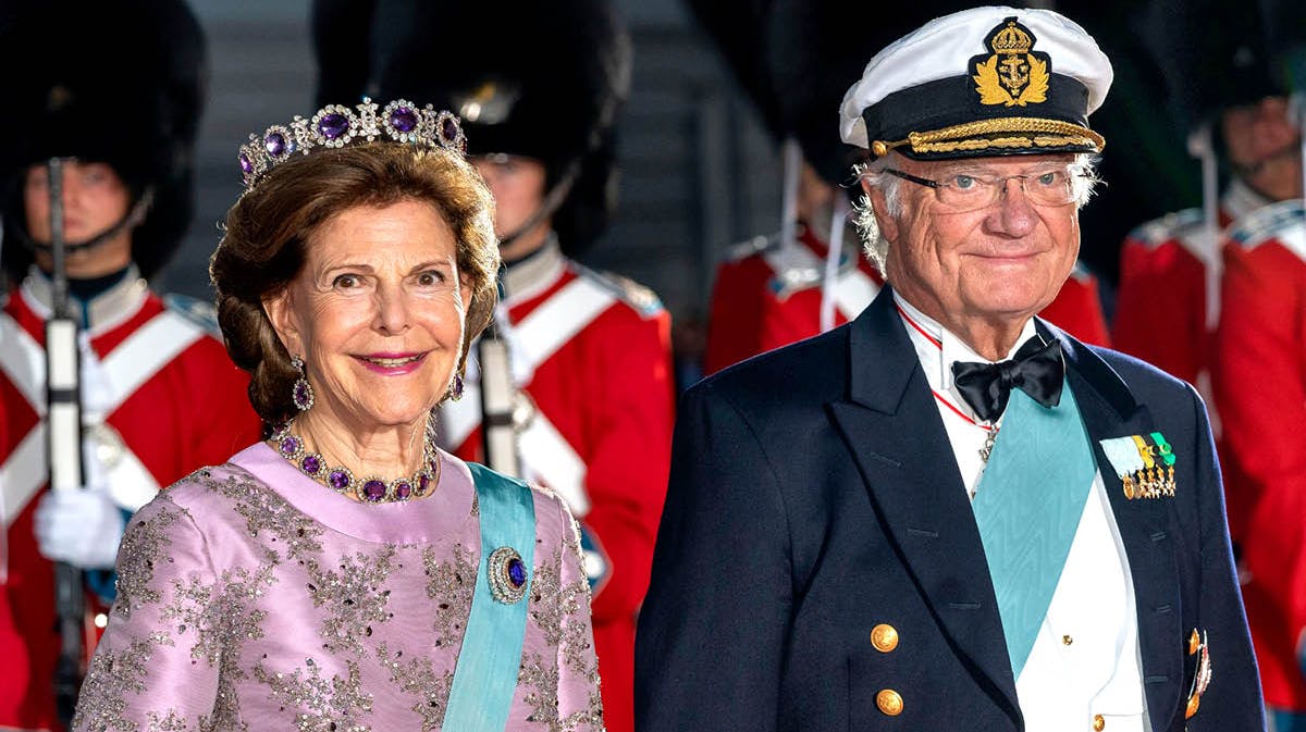 Dronning Silvia og kong Carl Gustaf.