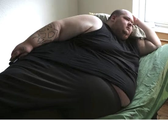 Stefan Jepsen før han tabet sig.