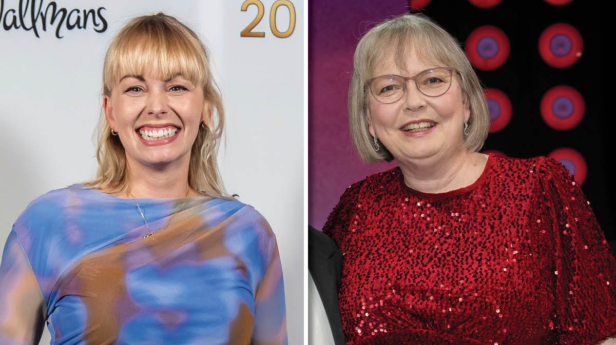 Jenna August Harson og Theresia Treschow-Kühl.