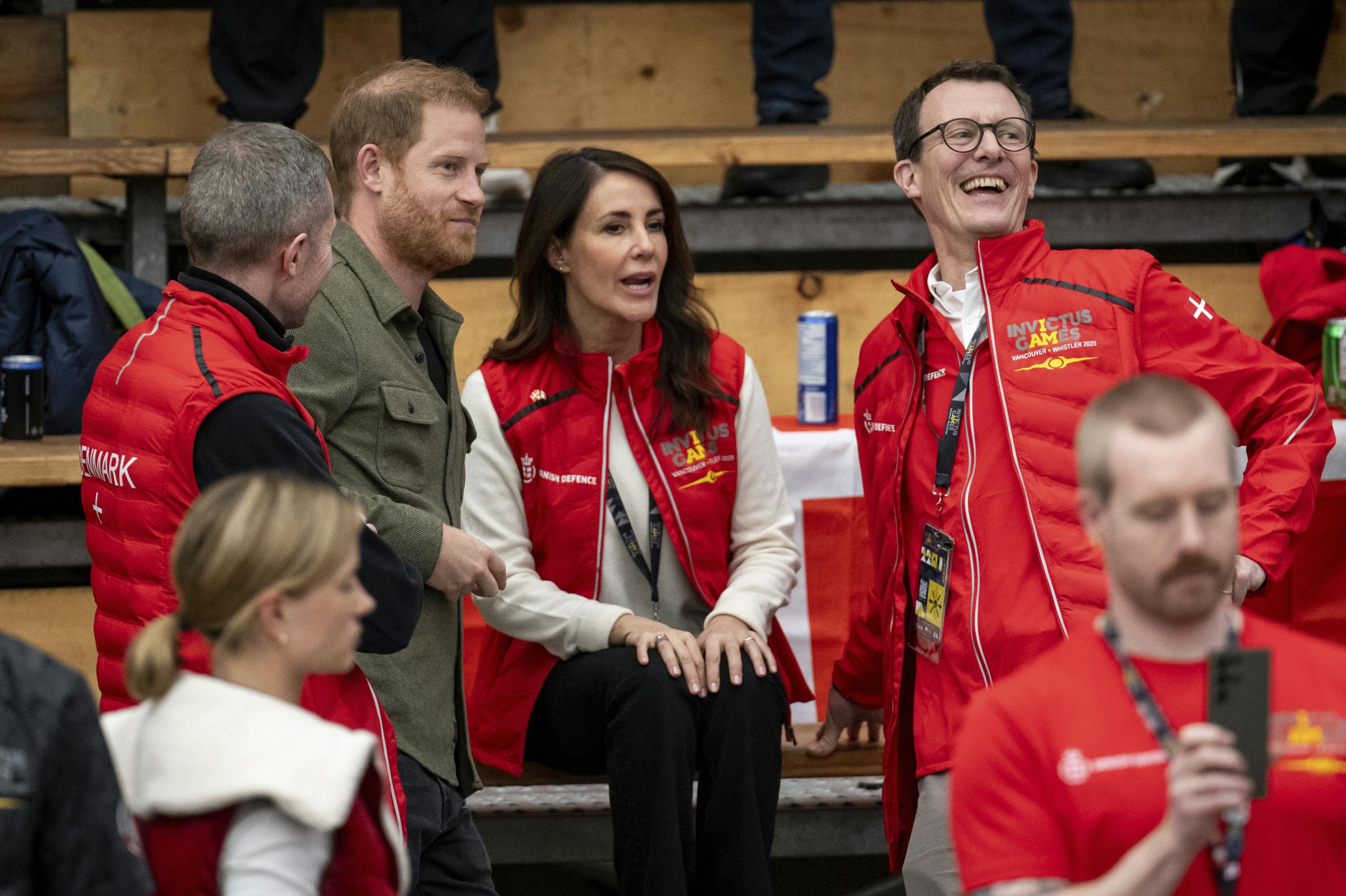 Prins Harry, prins Joachim og prinsesse Marie.