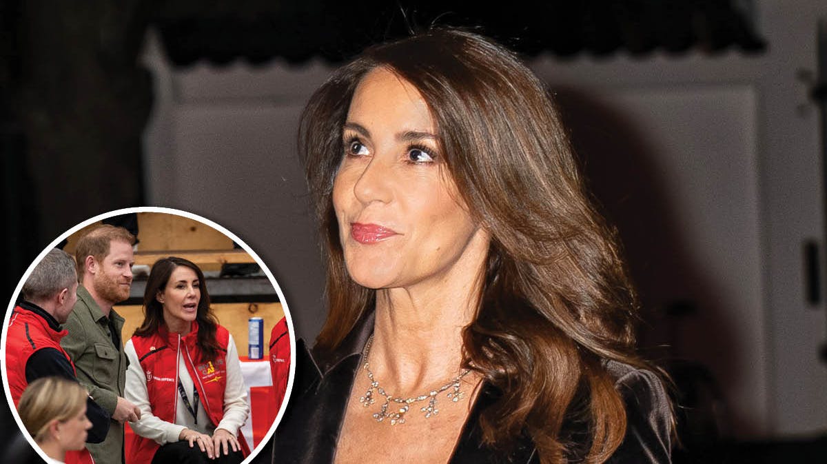 Prinsesse Marie og prins Harry.