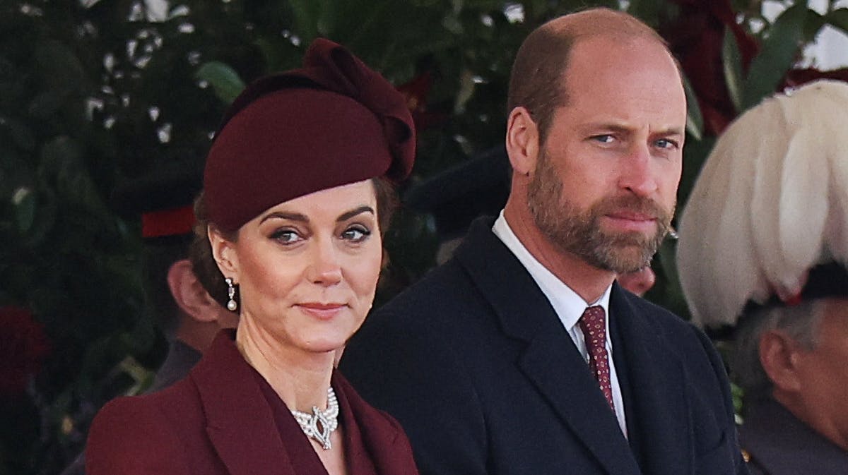 Prinsesse Kate og prins William. 