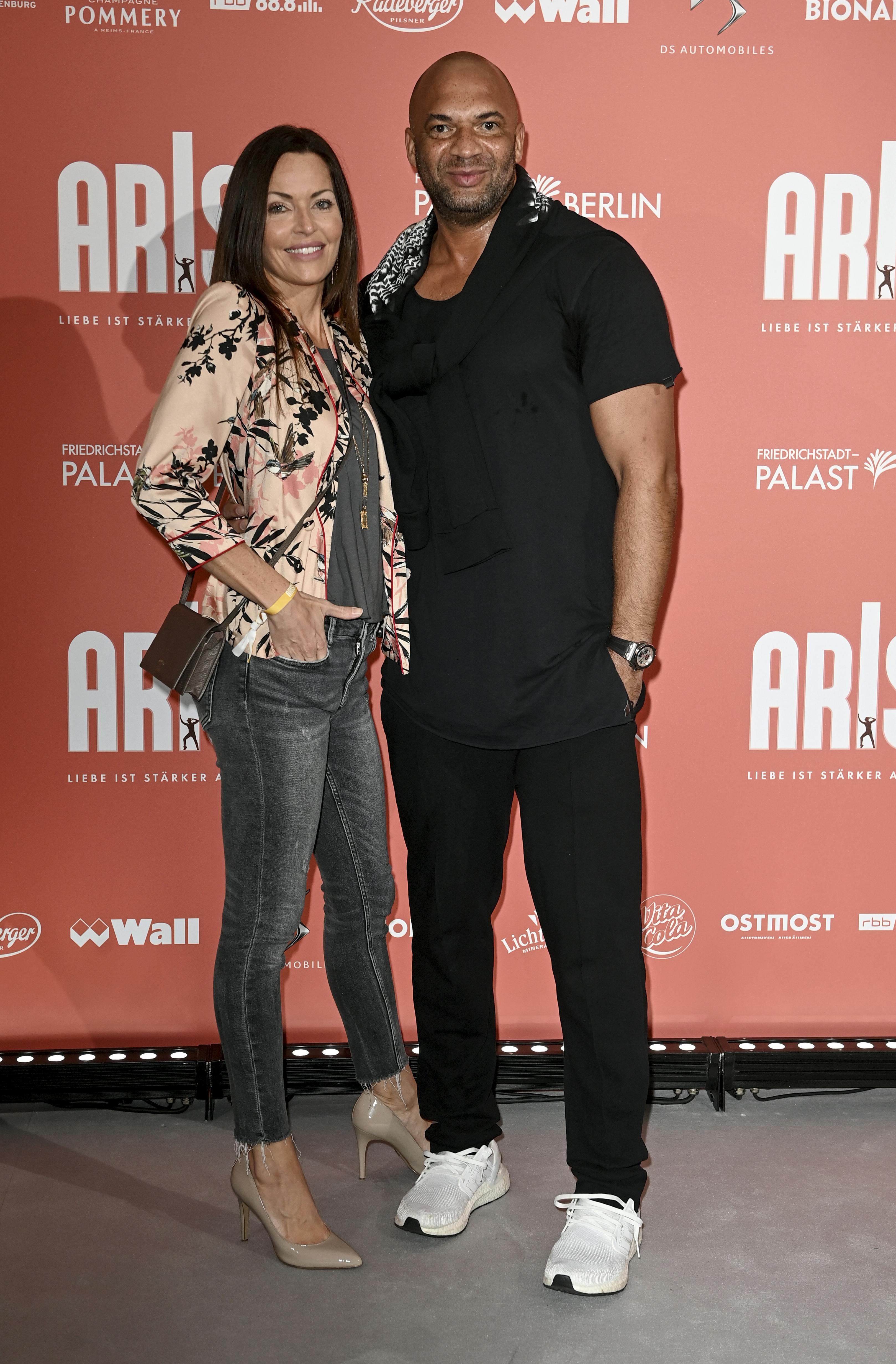 Kate Hall med sin tyske mand, Detlef D! Soost.