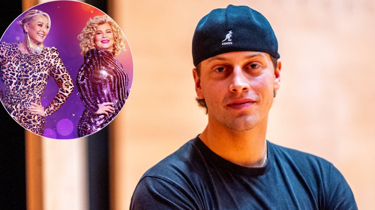 Adel The Second samt værterne Stéphanie Surrugue og Sara Bro 