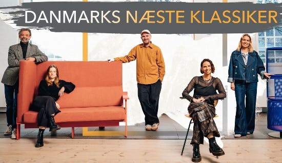 De fem designere fra venstre:Sophus, Saskia, Kasper, Amanda og Anne