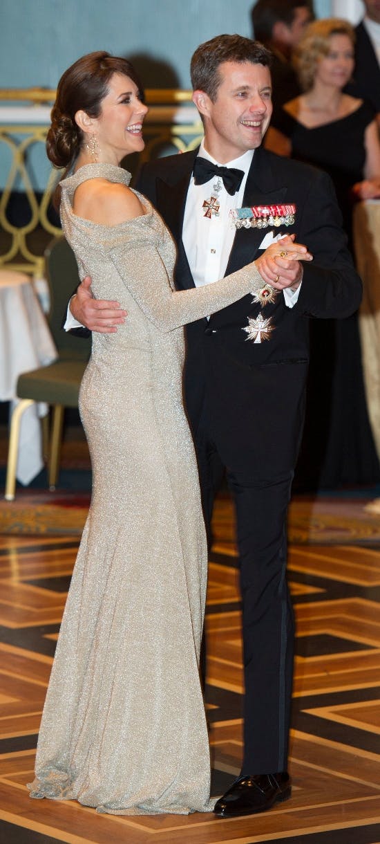 Dronning Mary og kong Frederik