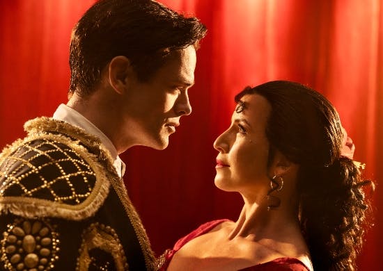 Silas Holst og Sicilia Gadborg i Strictly Ballroom.