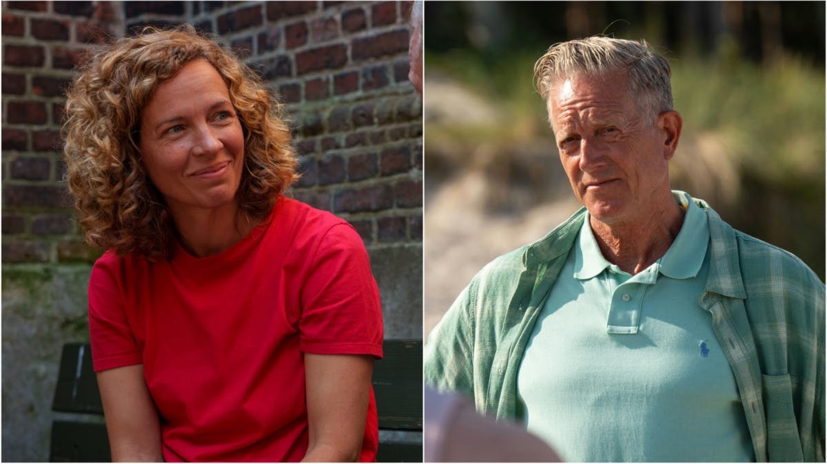 Maibrit Saerens og Peter Mygind i "Sommerdahl".