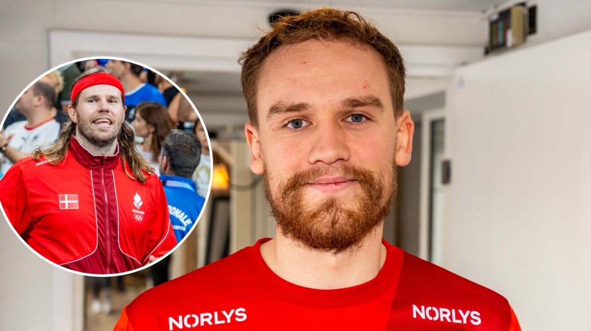 Simon Pytlick og Mikkel Hansen.