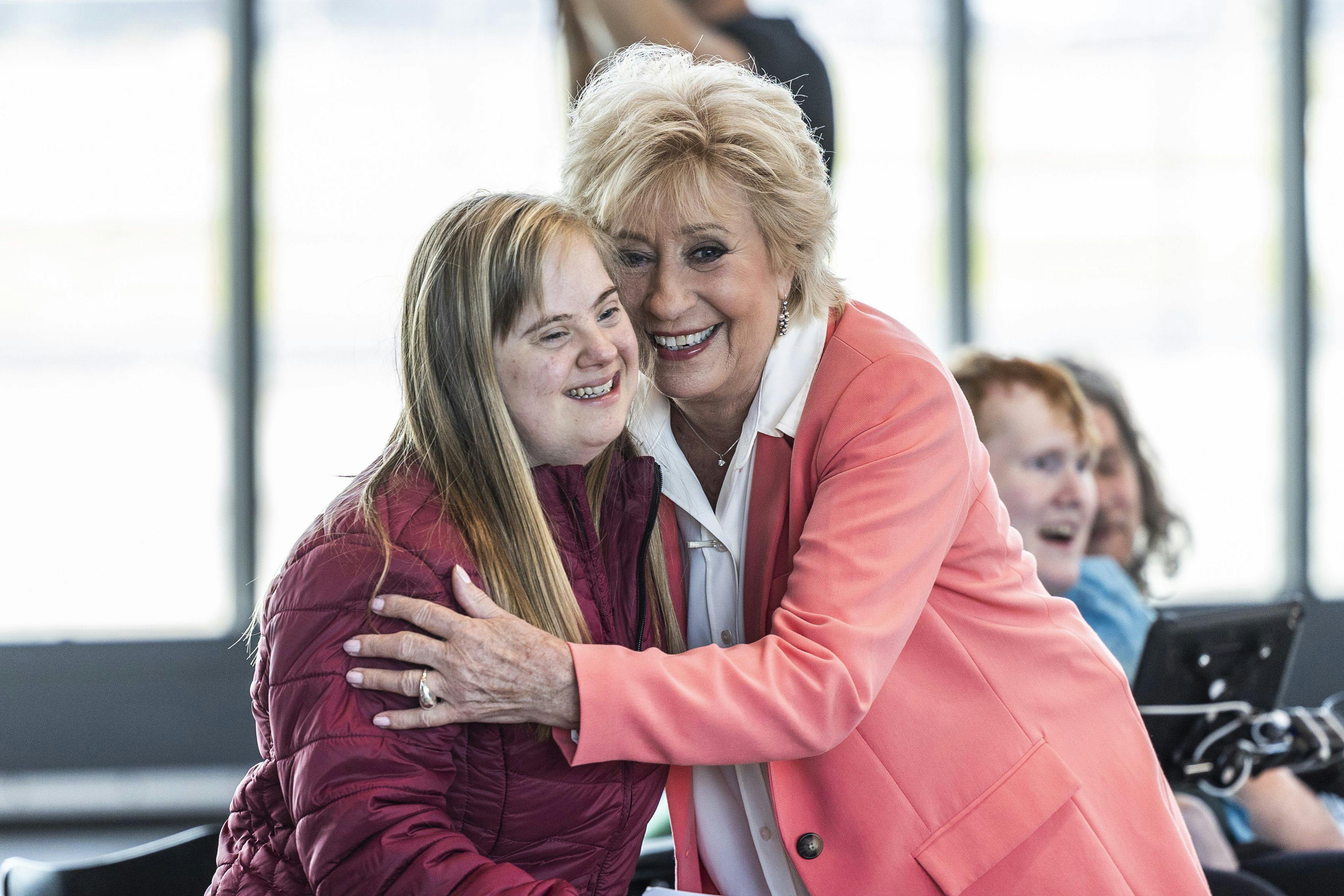 Birthe Kjær i "En særlig samtale".