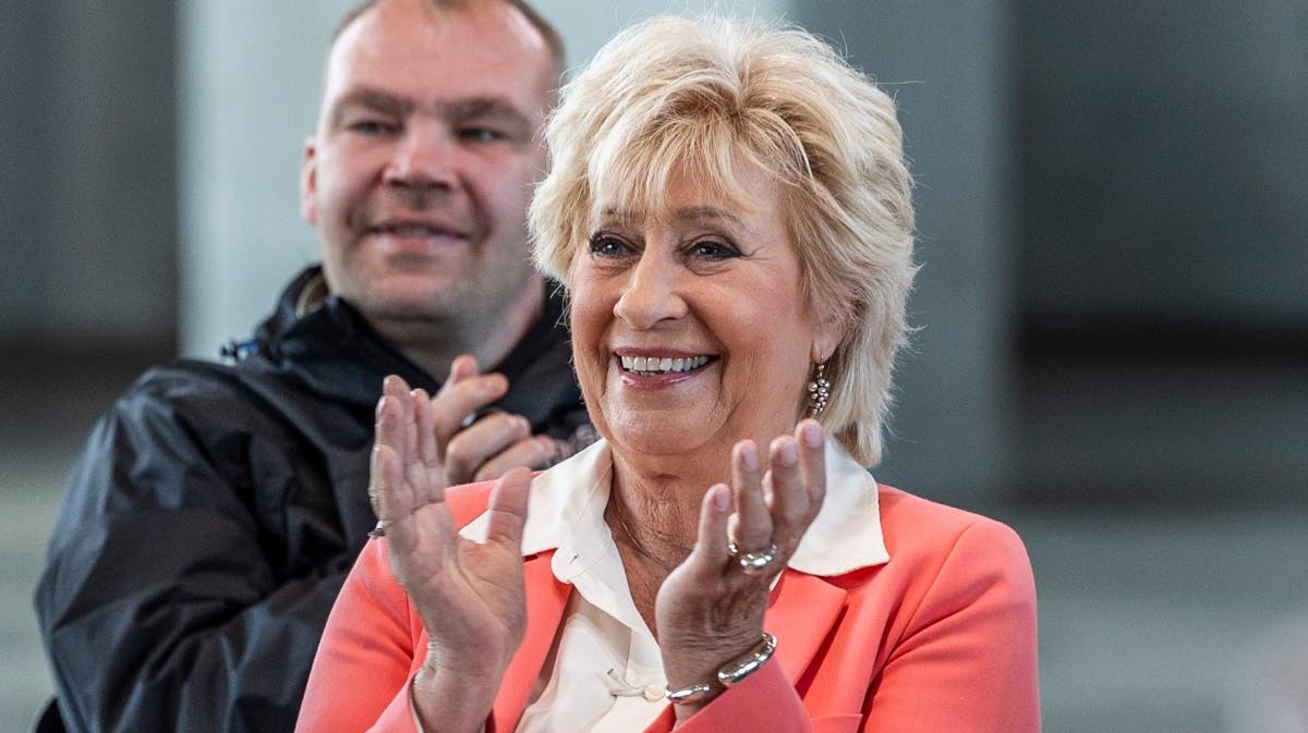 Birthe Kjær i "En særlig samtale".