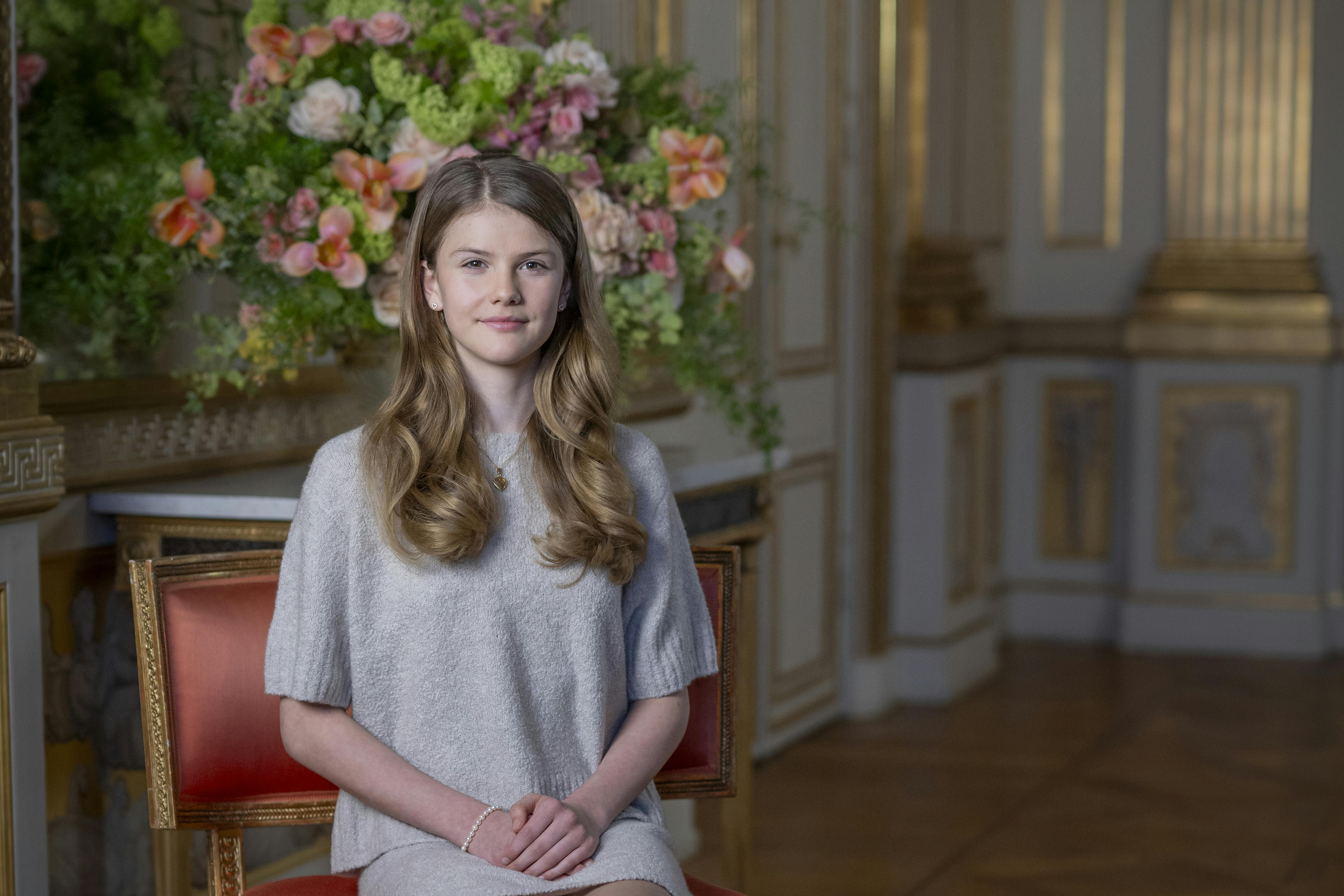 Nye billeder af prinsesse Estelle i anledning af hendes 13-års fødselsdag den 23. februar 2025. 