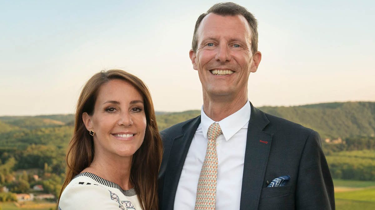 Prinsesse Marie og prins Joachim.