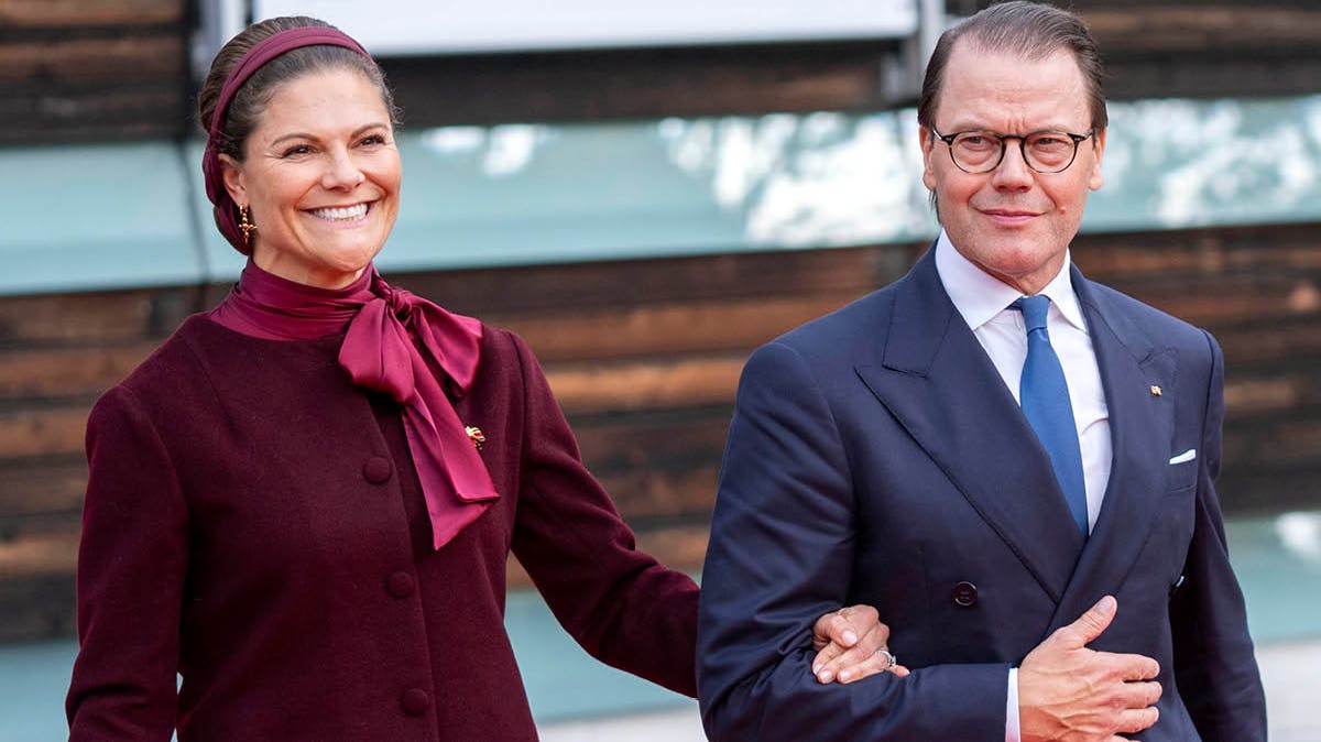Kronprinsesse Victoria og prins Daniel.
