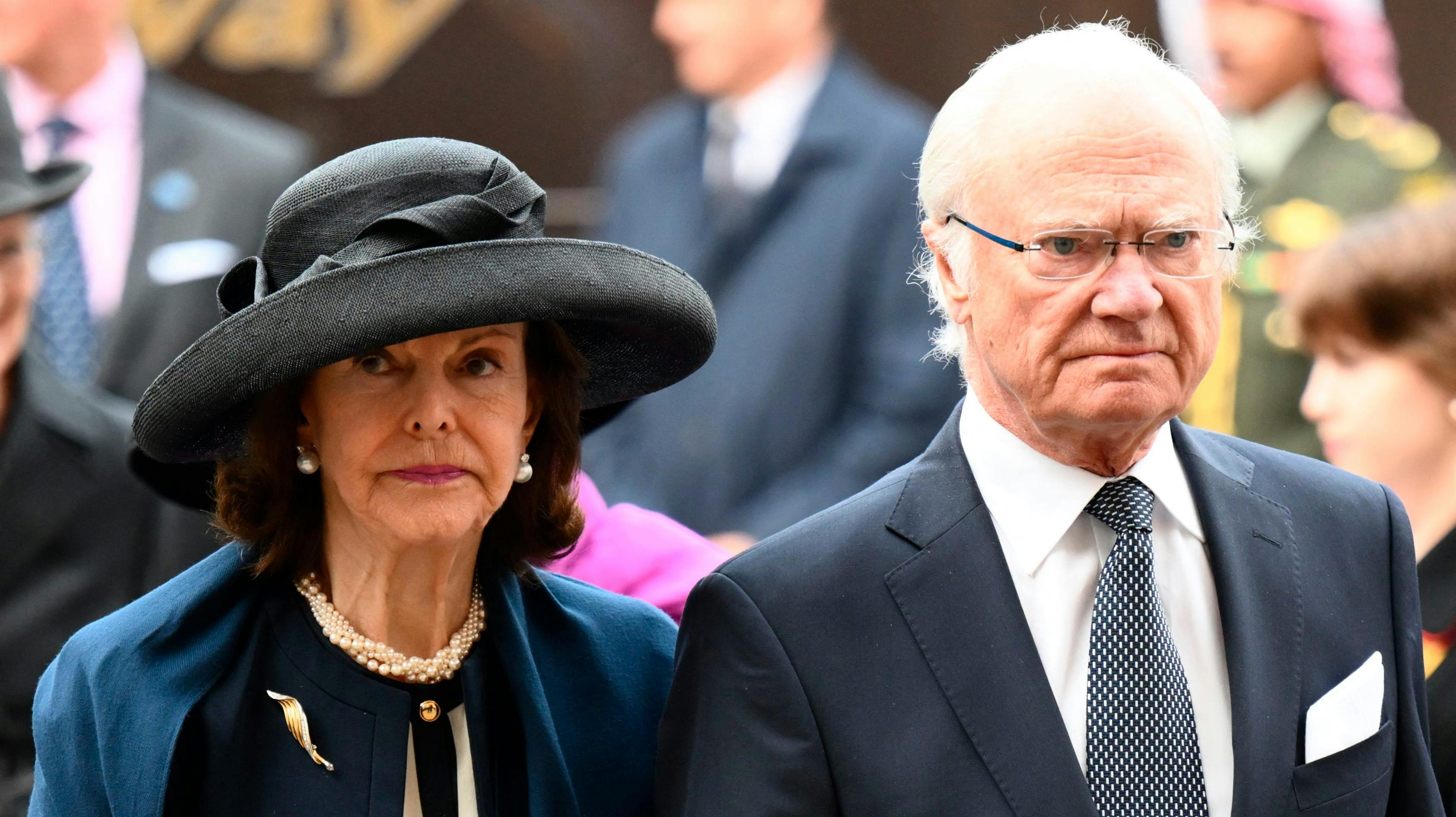 Dronning Silvia og kong Carl Gustaf. 