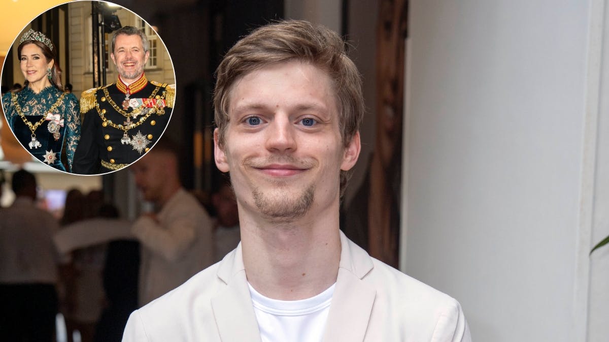 Anders Lind og kongeparret