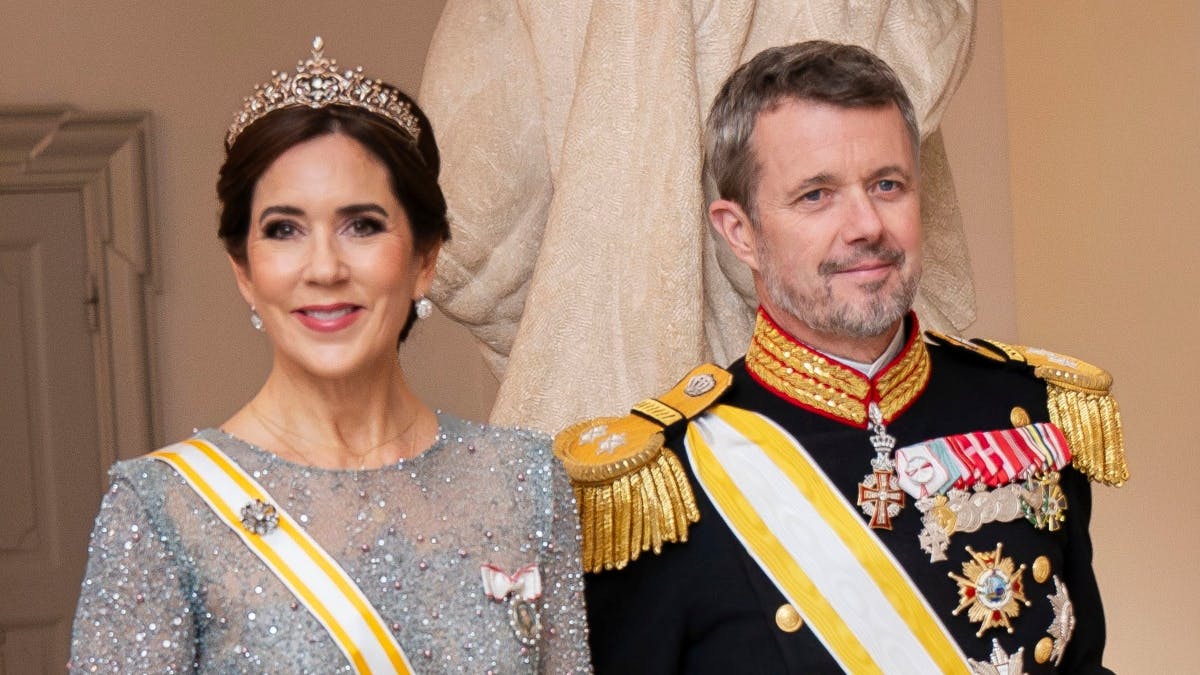 Dronning Mary og kong Frederik