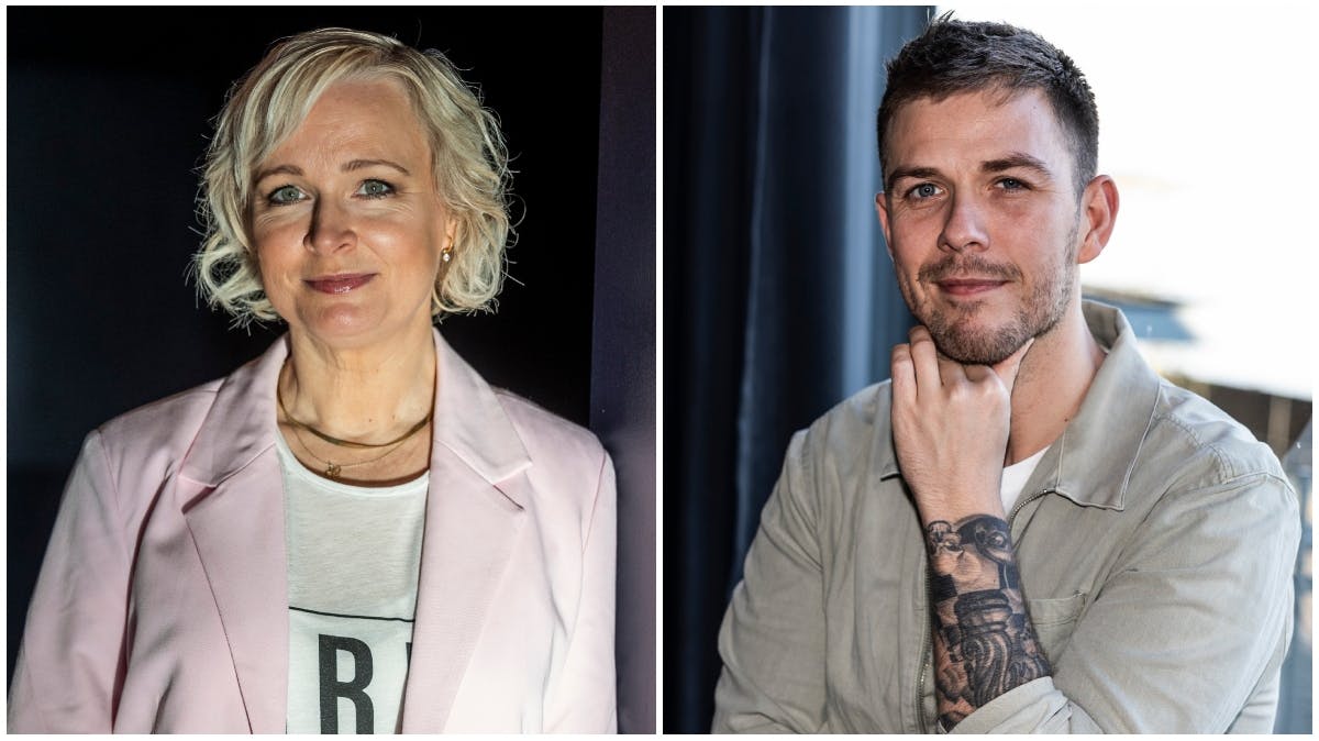 Vicki Berlin og Oliver Stanescu fra "Spillet".