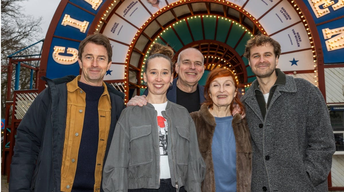 Mads Knarreborg, Merethe Mærkedahl, Niels Olsen, Bodil Jørgensen og Magnus Haugaard