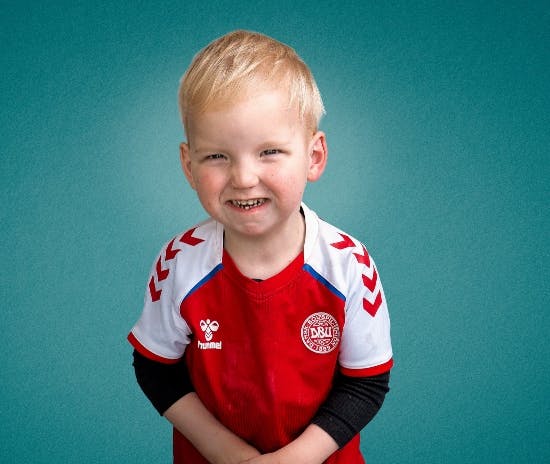 Konrad, da han medvirkde i "De sjældne danskere" i 2023.