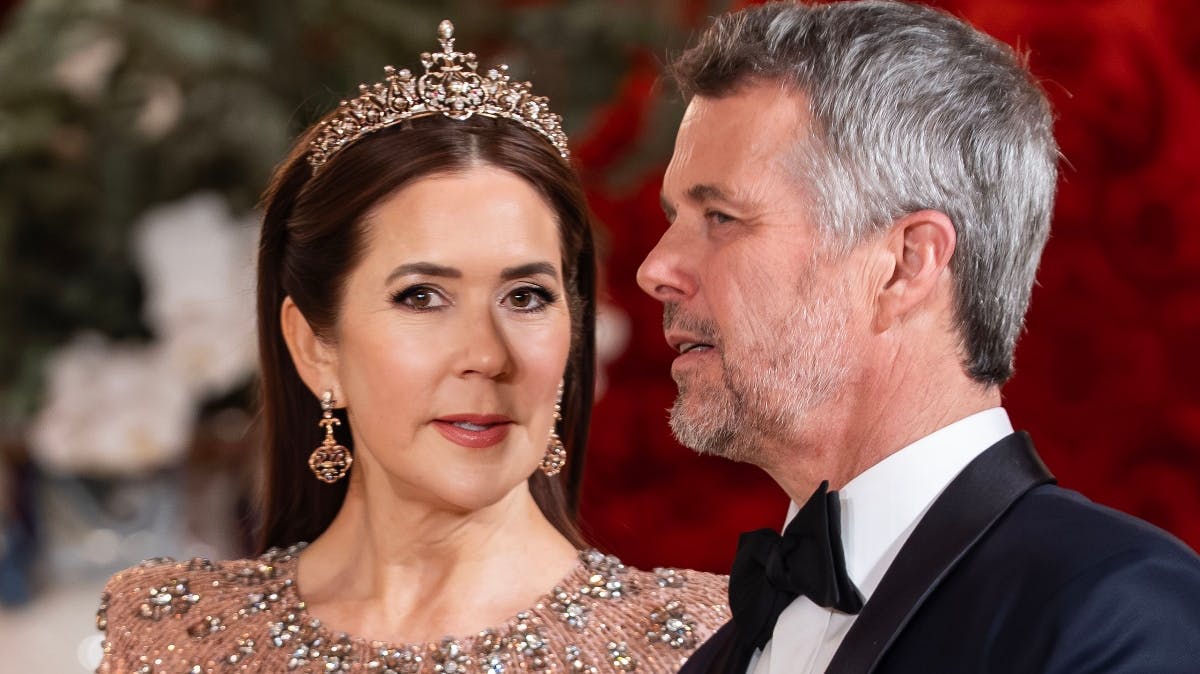 Dronning Mary og kong Frederik