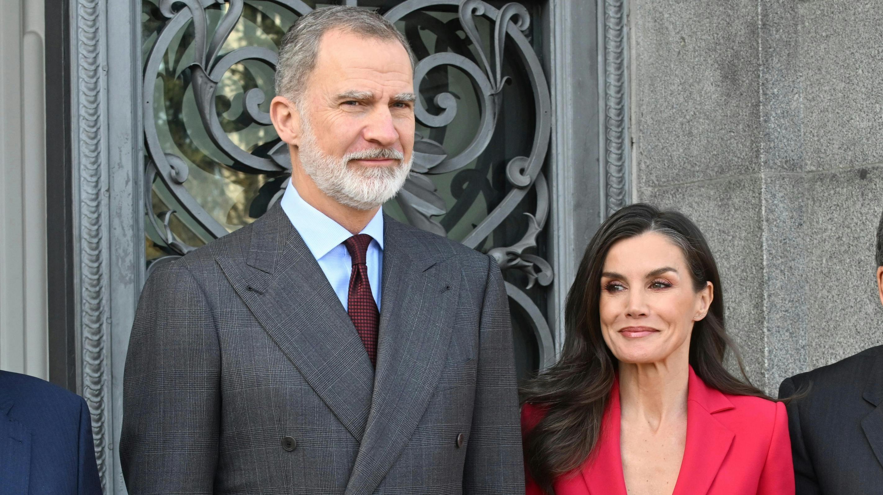Kong Felipe og dronning Letizia. 