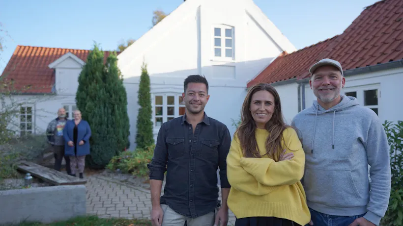 Line Franck kæmpede med tårerne, da hun hjalp I hus til halsen-par med ...