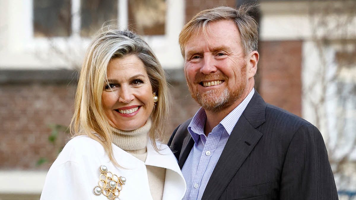 Dronning Maxima og kong Willem-Alexander.