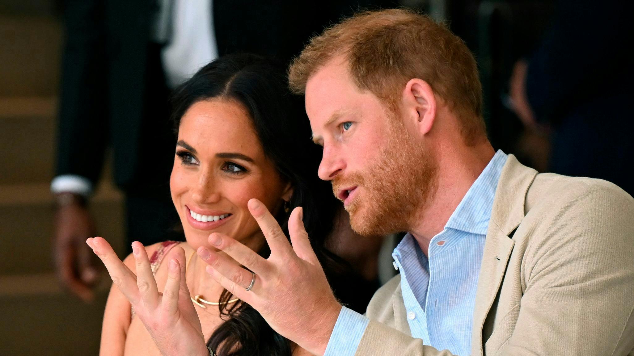 Prins Harry og hertuginde Meghan.